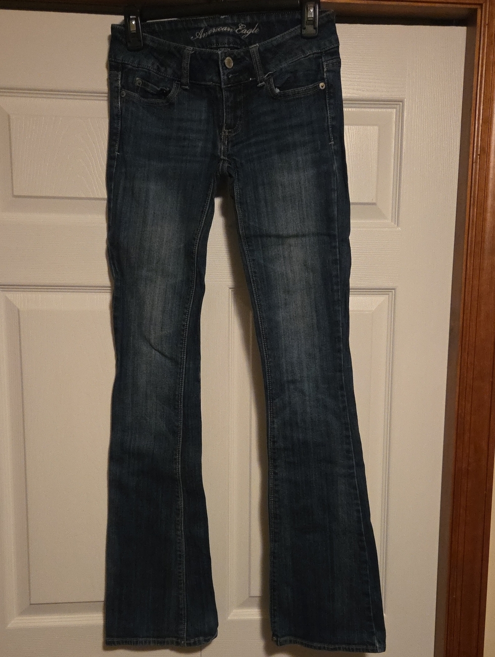 American Eagle Outfitters Women’s Dark Blue Bootcut Jeans